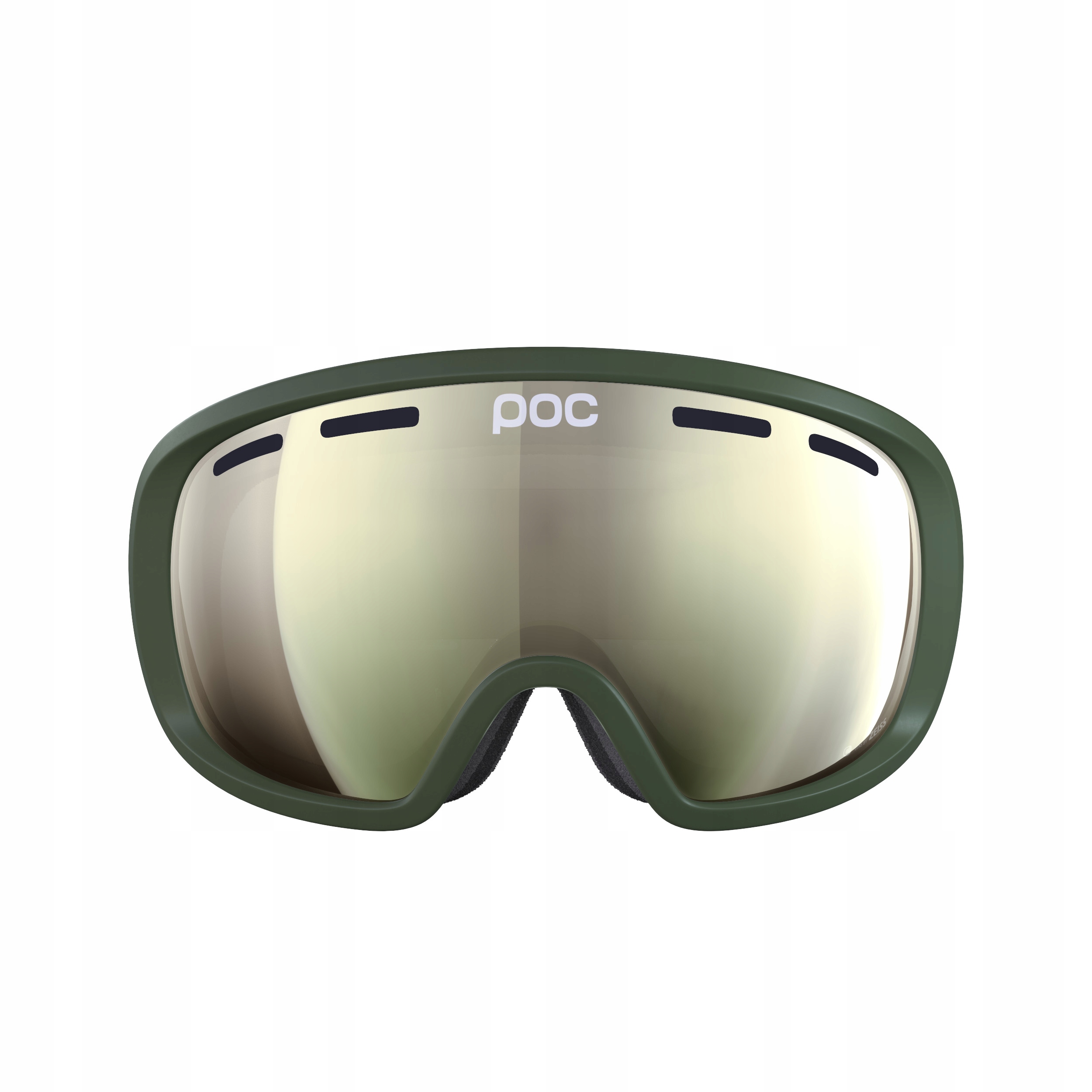 GOGLE POC FOVEA EPIDOTE GREEN/PARTLY SUNNY IVORY Model Fovea epidote