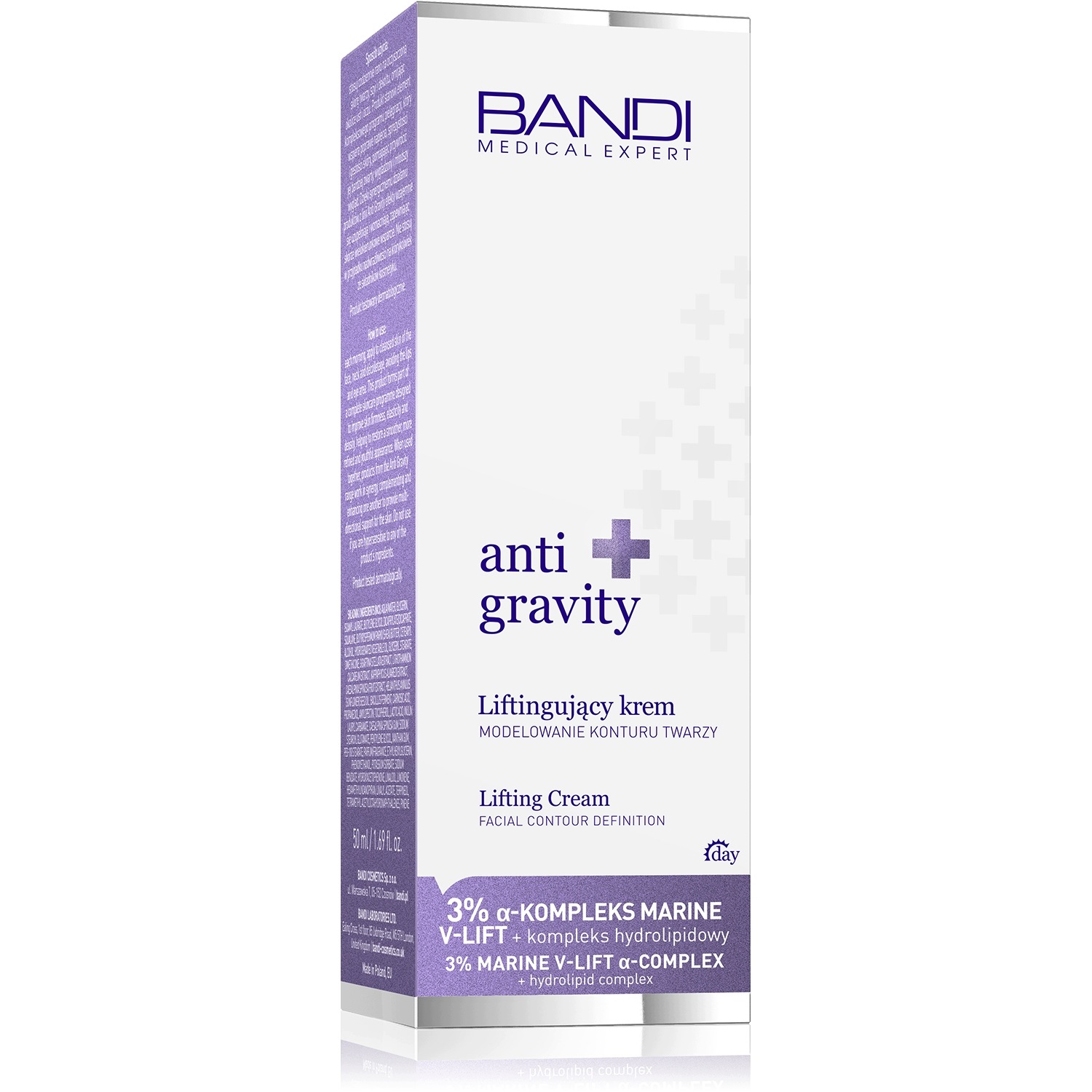 Bandi Anti Gravity Liftingujący krem modelujący kontur twarzy na dzień 50ml