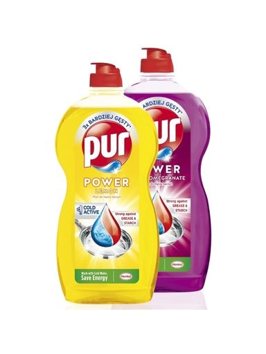 Levně 3X Pur Tekutý prostředek na mytí nádobí Mix 1,2L X2