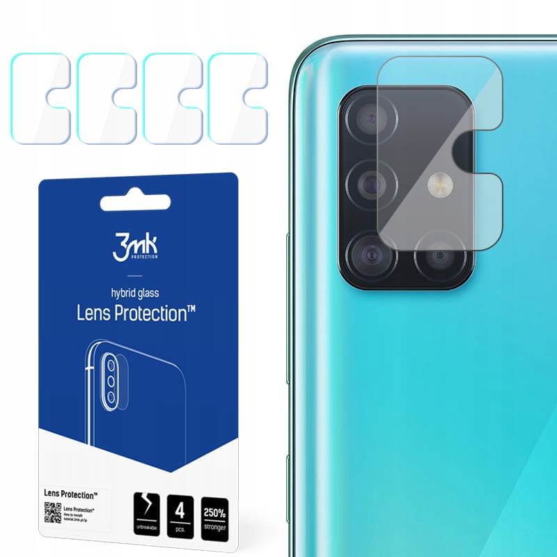 

Ochrona obiektyw aparatu 3mk Lens x4 do Galaxy A51