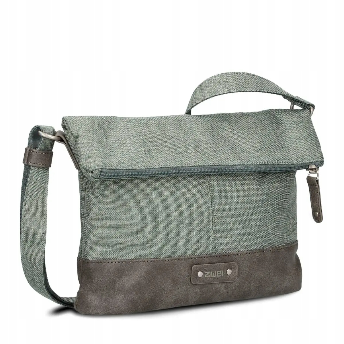 Kabelka crossbody Zwei Olli OT6SAL šedozelená