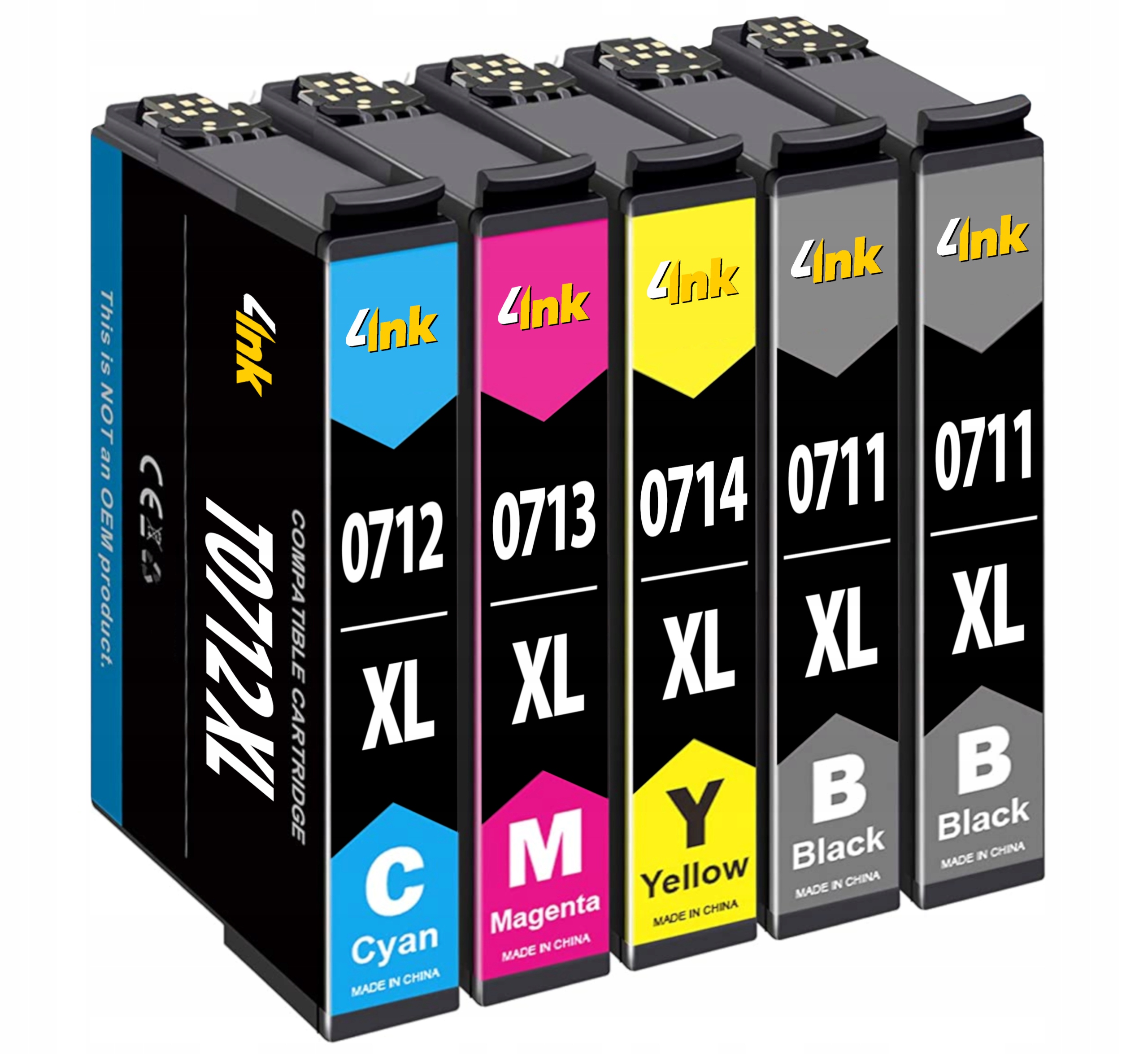 

5x Tusz Do Epson D78 D92 D120 S20 S21 DX4000