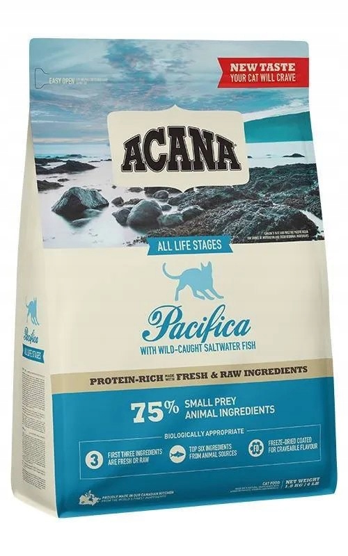 Levně Acana Pacifica Cat 1,8 kg Krmivo pro kočky Acana
