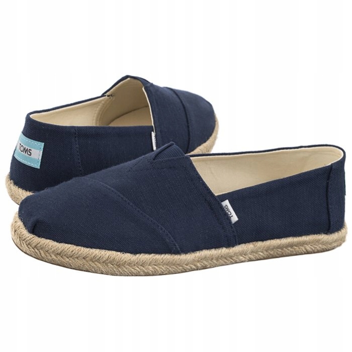 Dámské espadrilky Toms Alpargata Rope Navy Recycled, modré