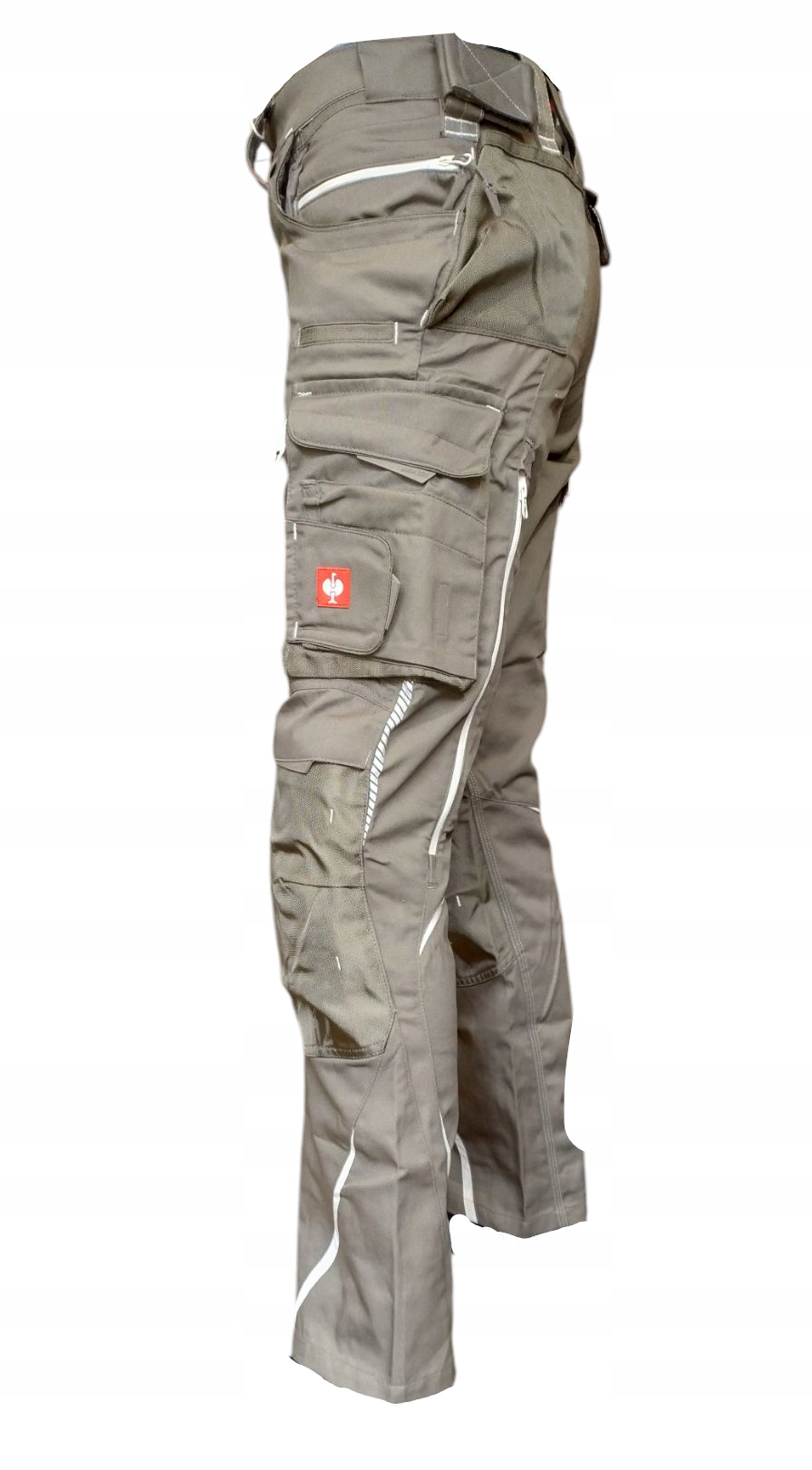 Spodnie robocze do pasa Engelbert Strauss Motion 2020 kamienny/gipsowy r 52