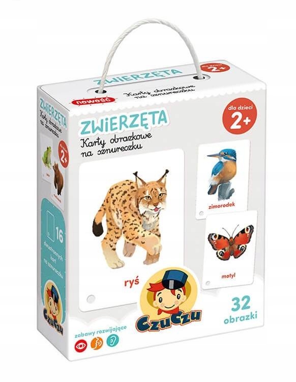 

Czu Czu Karty Obrazkowe Na Sznureczku Zwierzęta