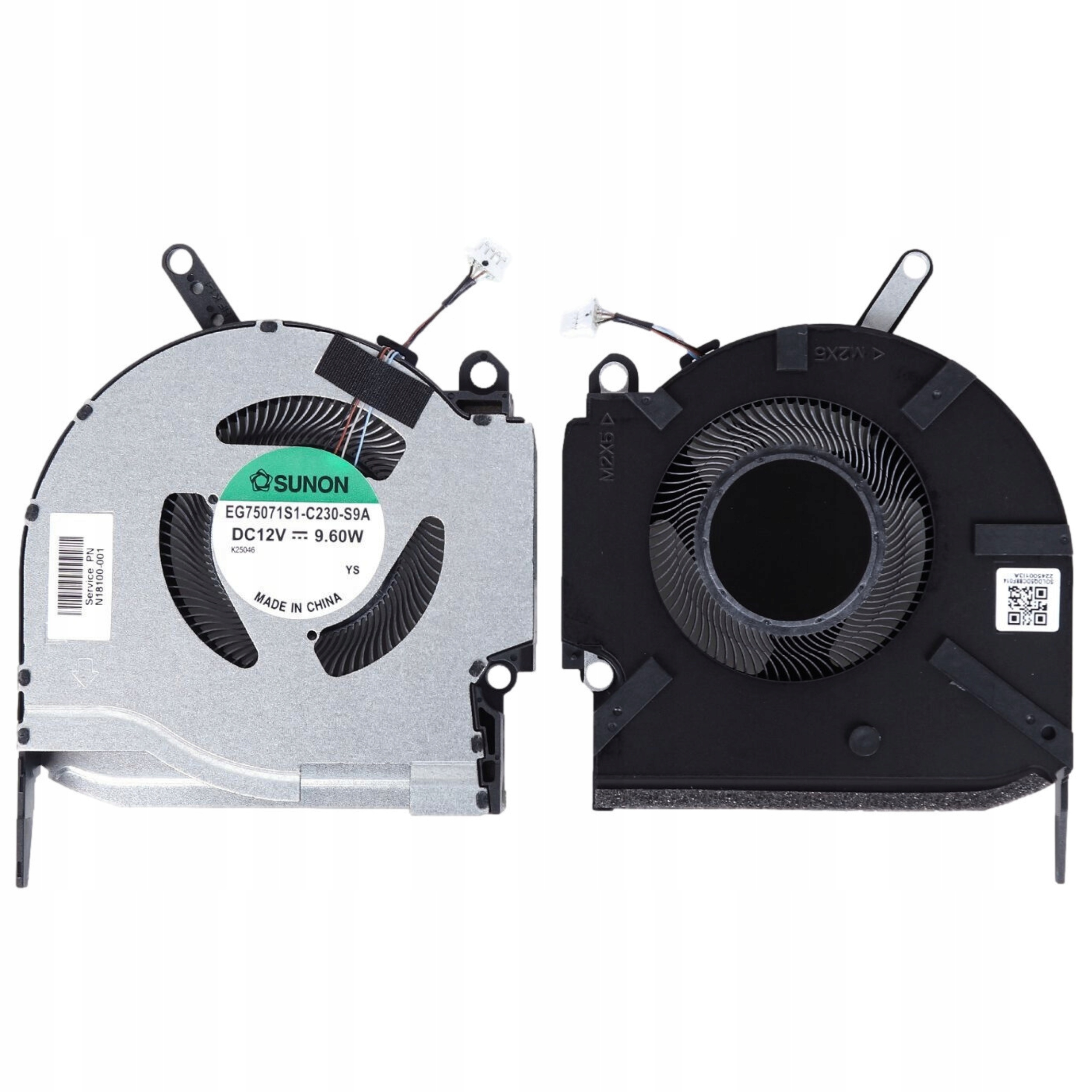 Ventilátor Do Hp Omen 16-K 16-N 8 Pro TPN-Q280 Rtx 3060 Rtx 3070 12V Gpu