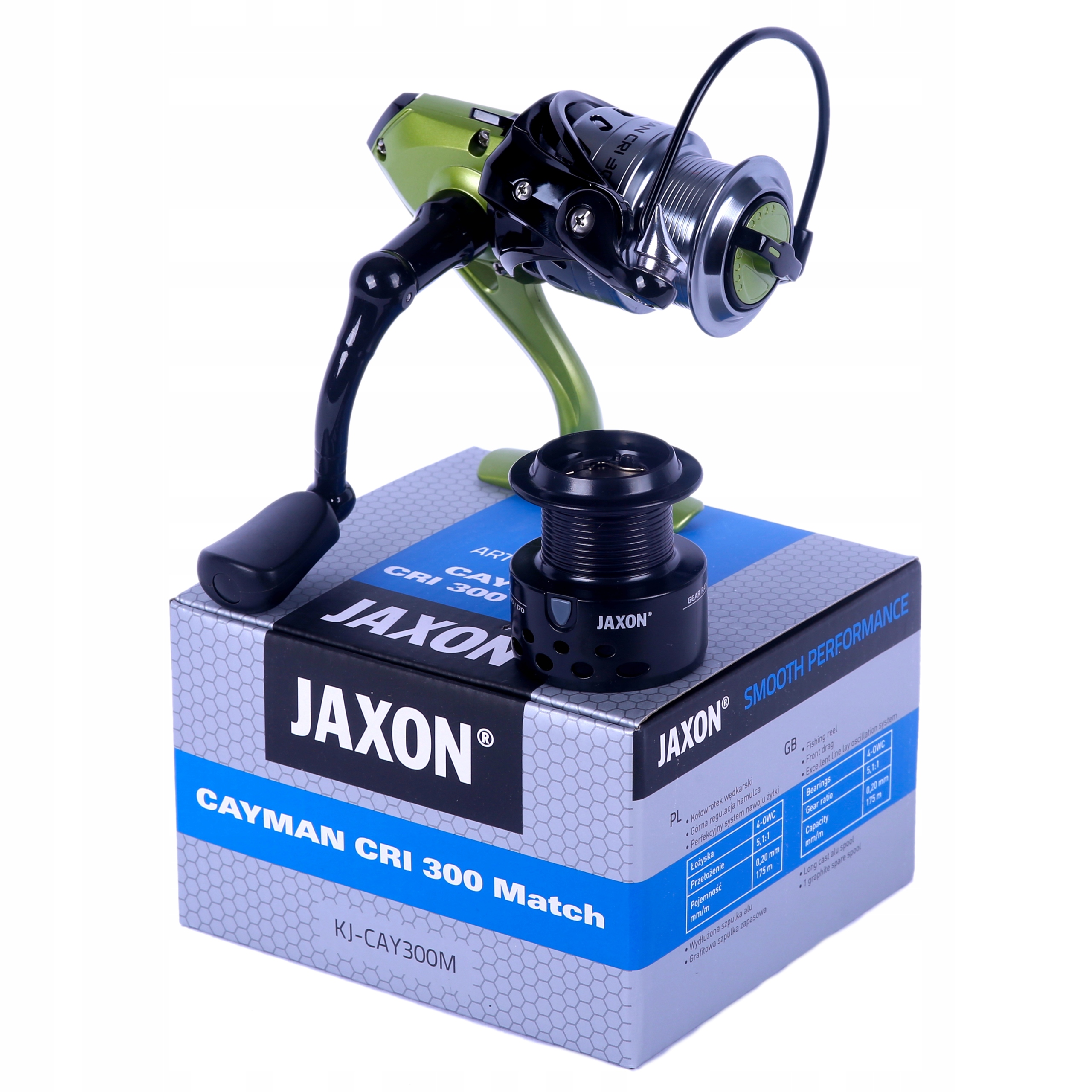 Kołowrotek JAXON CAYMAN CRI 300 MATCH na spławik Kod producenta KJ-CAY300M