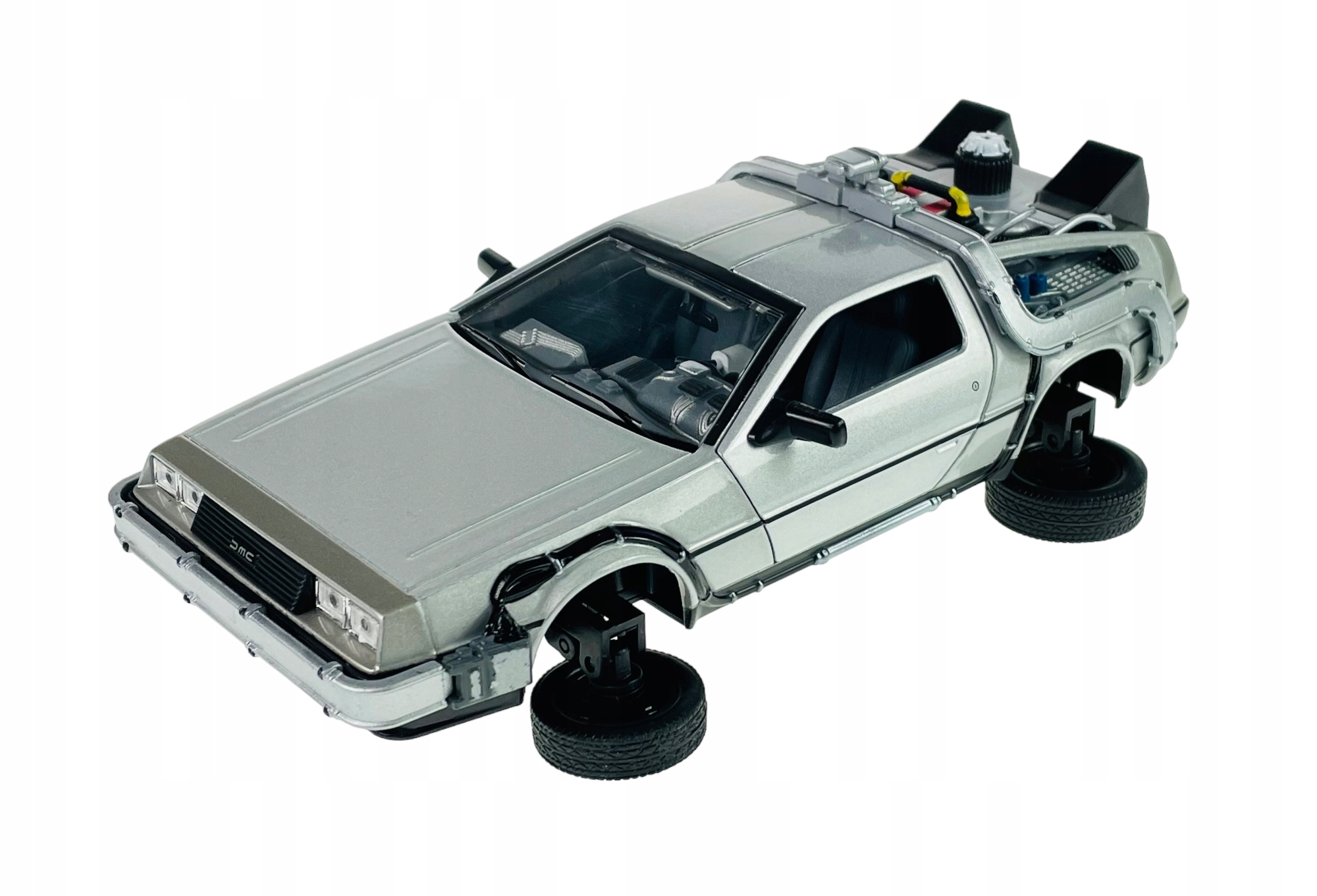 Welly Delorean Návrat Do Budoucnosti 2 Flying Mode 1:24 Nový Kov 22441