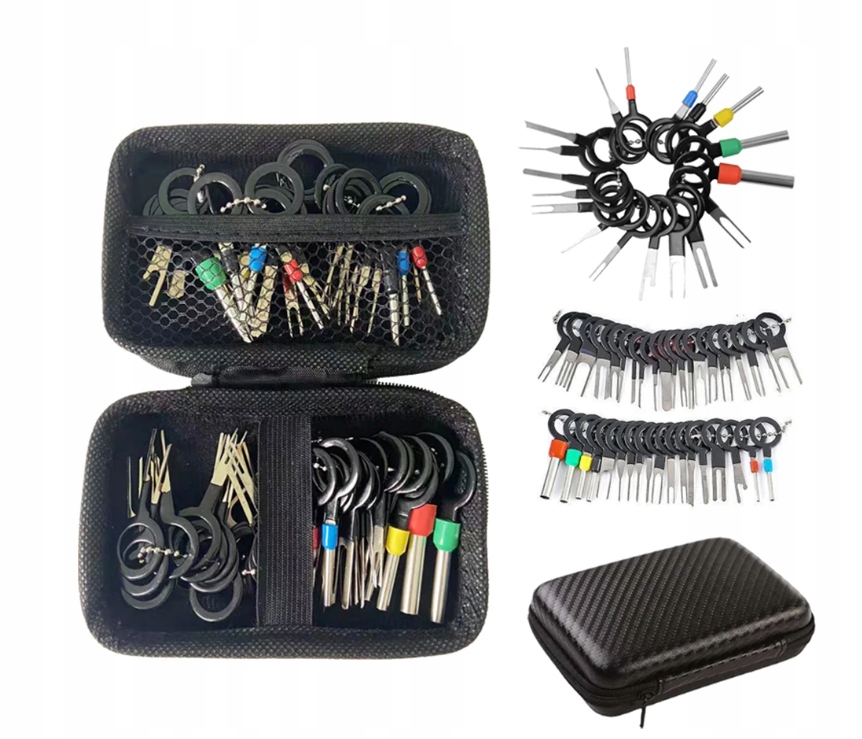 Zestaw 38 wyjmaków klucze do wyciągania pinów Kod producenta BLACK-19604