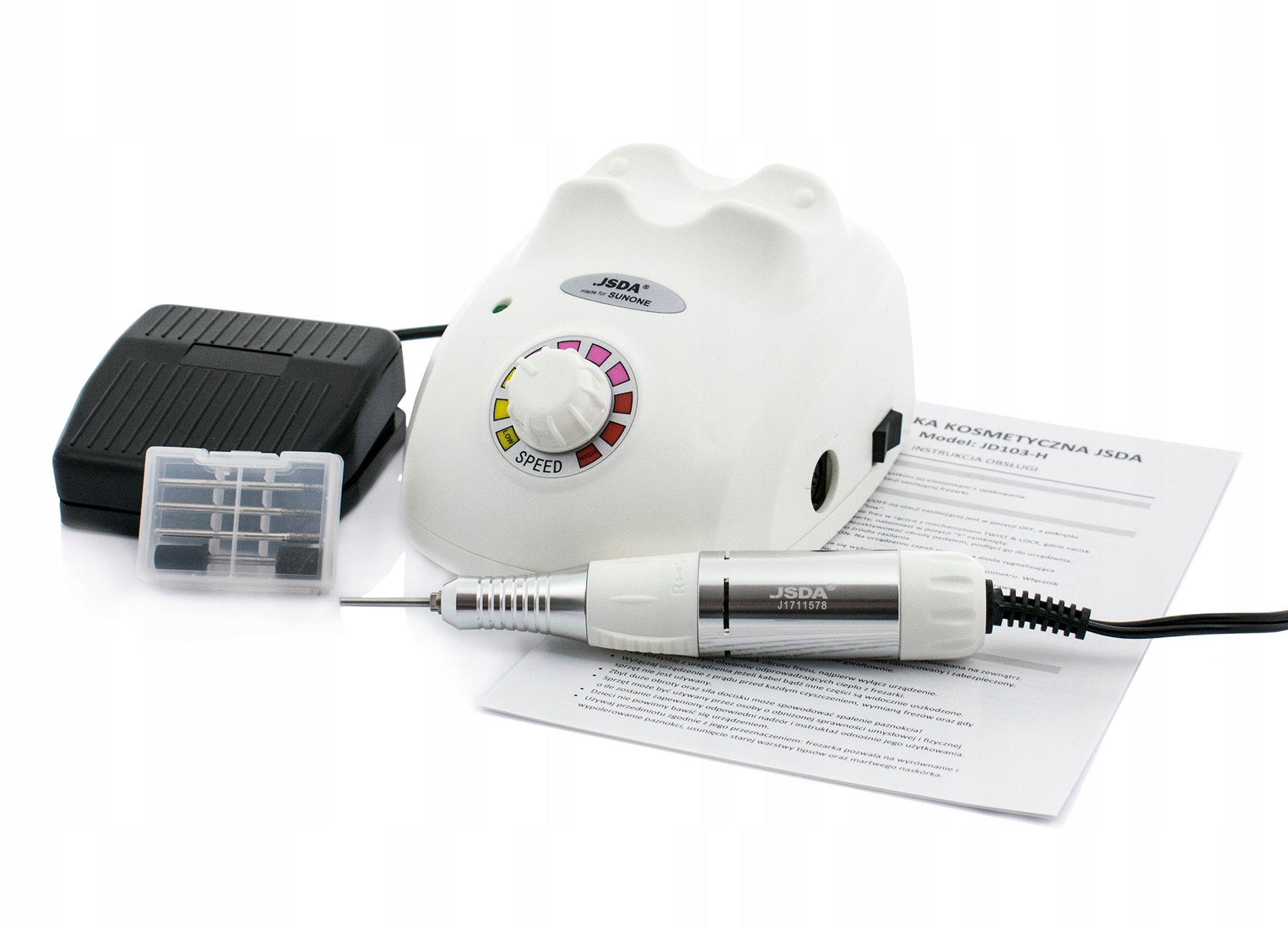 FREZARKA do Paznokci JSDA SUNONE 35W Marka SUNONE