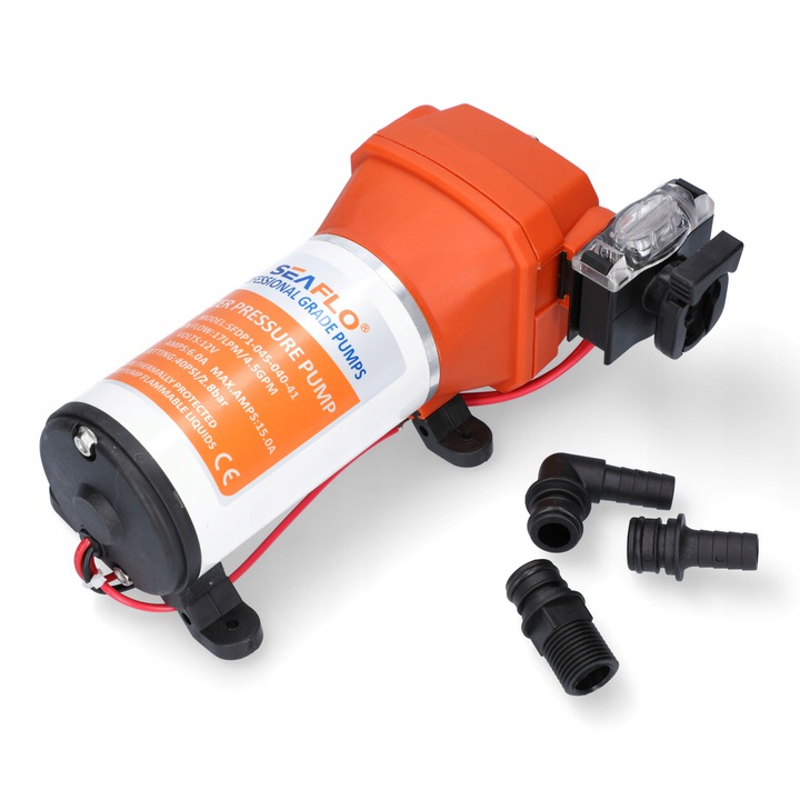 SFDP1-045-040-41 - Водяной насос высокого давления SEAFLO 17L для автофургона