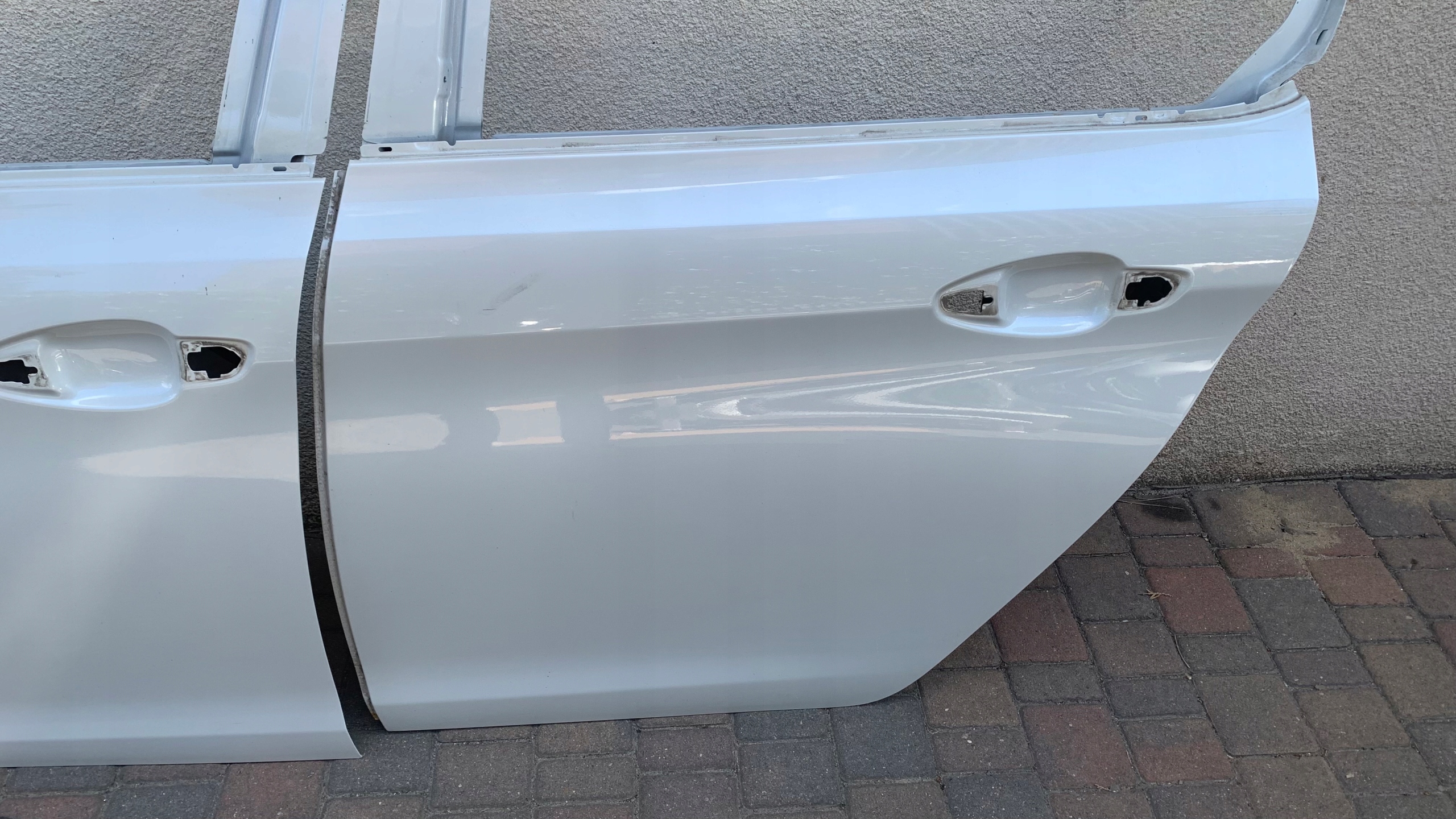 PEUGEOT 308 II T9 DRZWI LEWE KWED Kolor biały