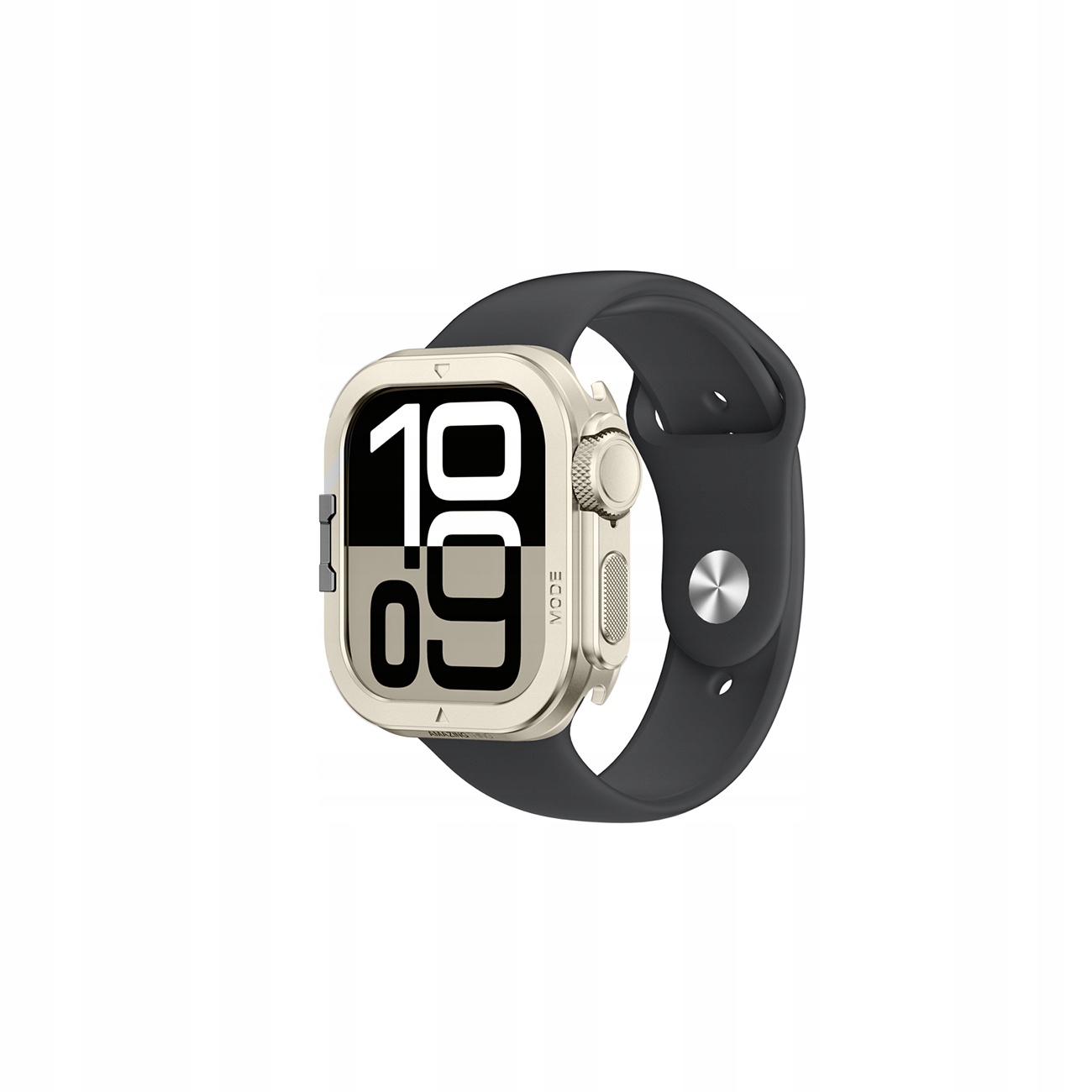 Etui metalowe Amazingthing Titan Pro na Apple Watch 11 46mm aluminiowe ty