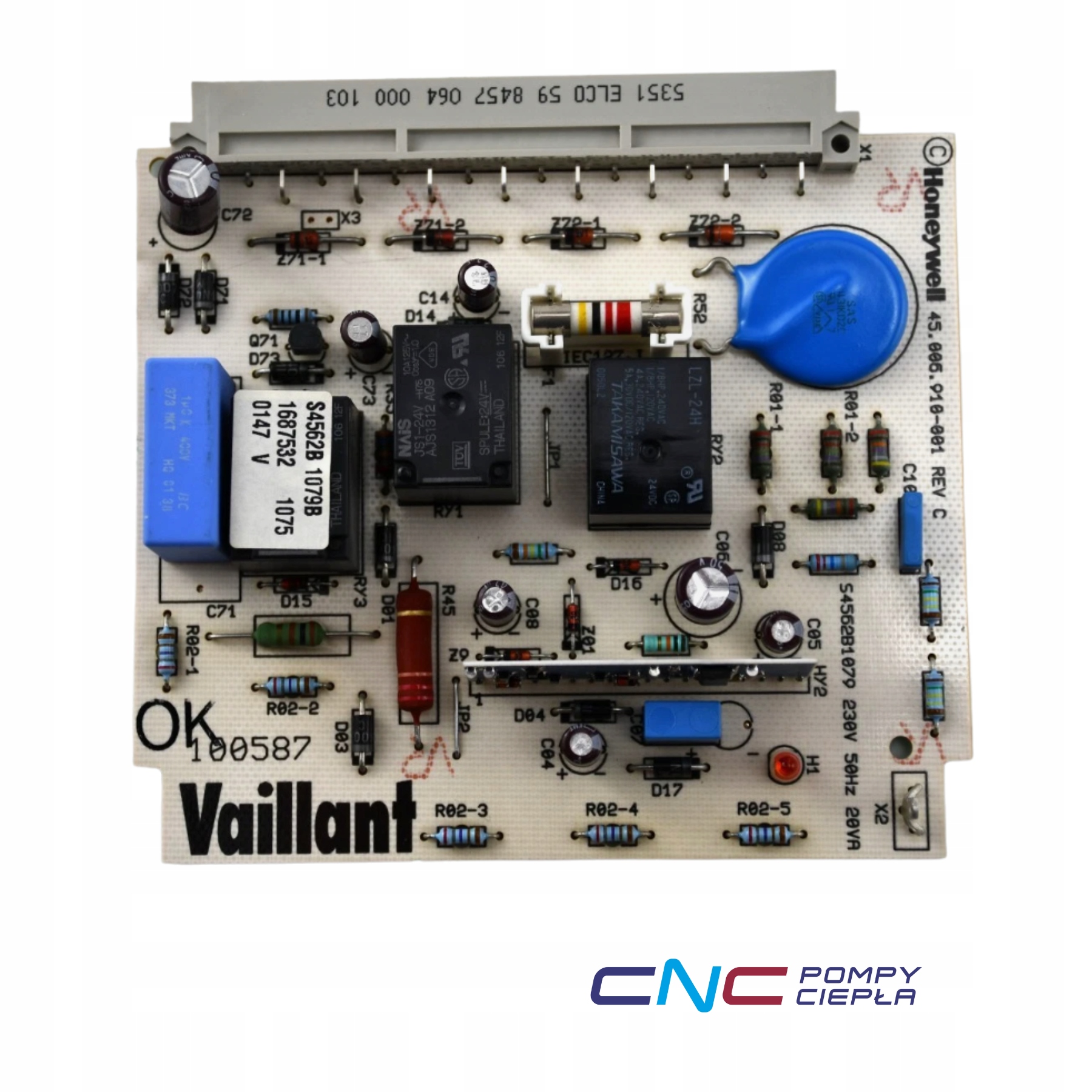 Vaillant 100558 100587 – Automat zapłonowy gazu do VK / VKS, oryginalny