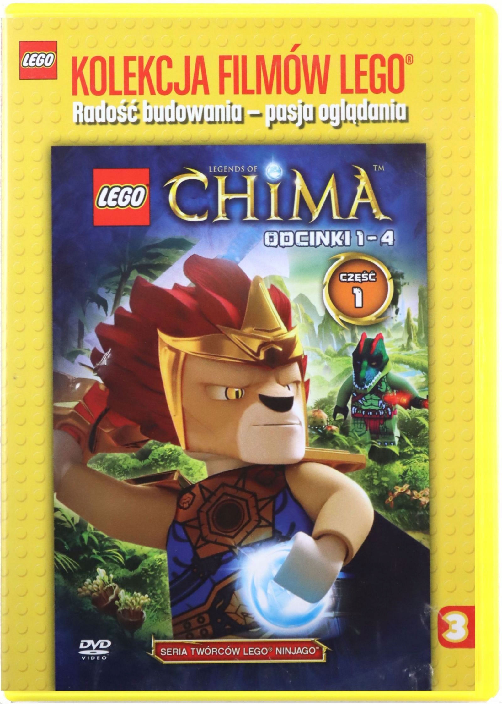 

Lego Chima 1 (odc. 1-4) Kolekcja Filmów Lego DVD