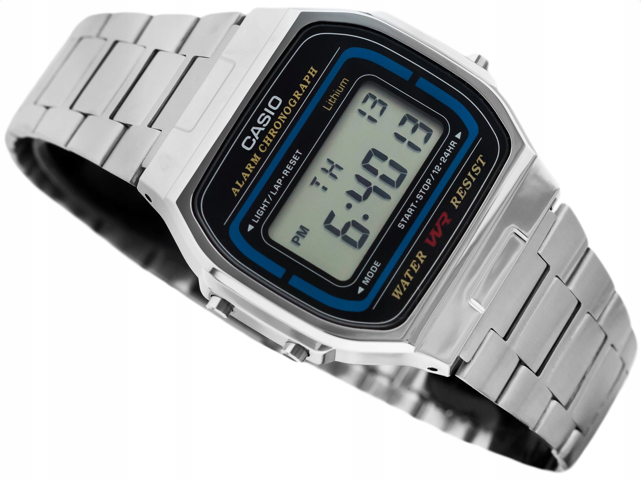 Pánské Hodinky Casio A164WA-1VES Retro Unisex Alarm