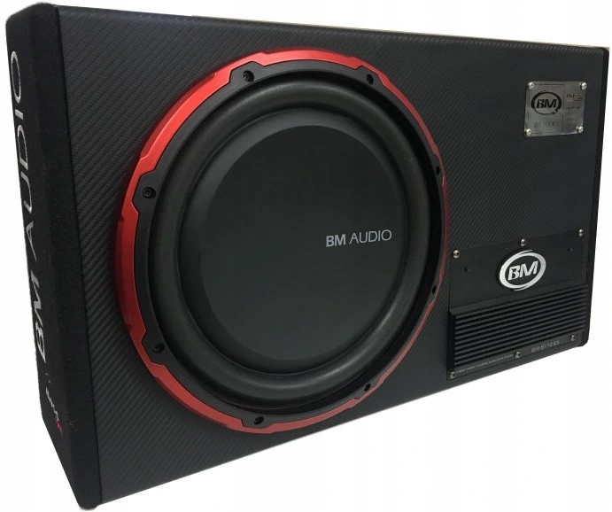 WZMACNIACZ SUBWOOFER AKTYWNY SKRZYNIA BASOWA+KABLE Model BW-S112EX