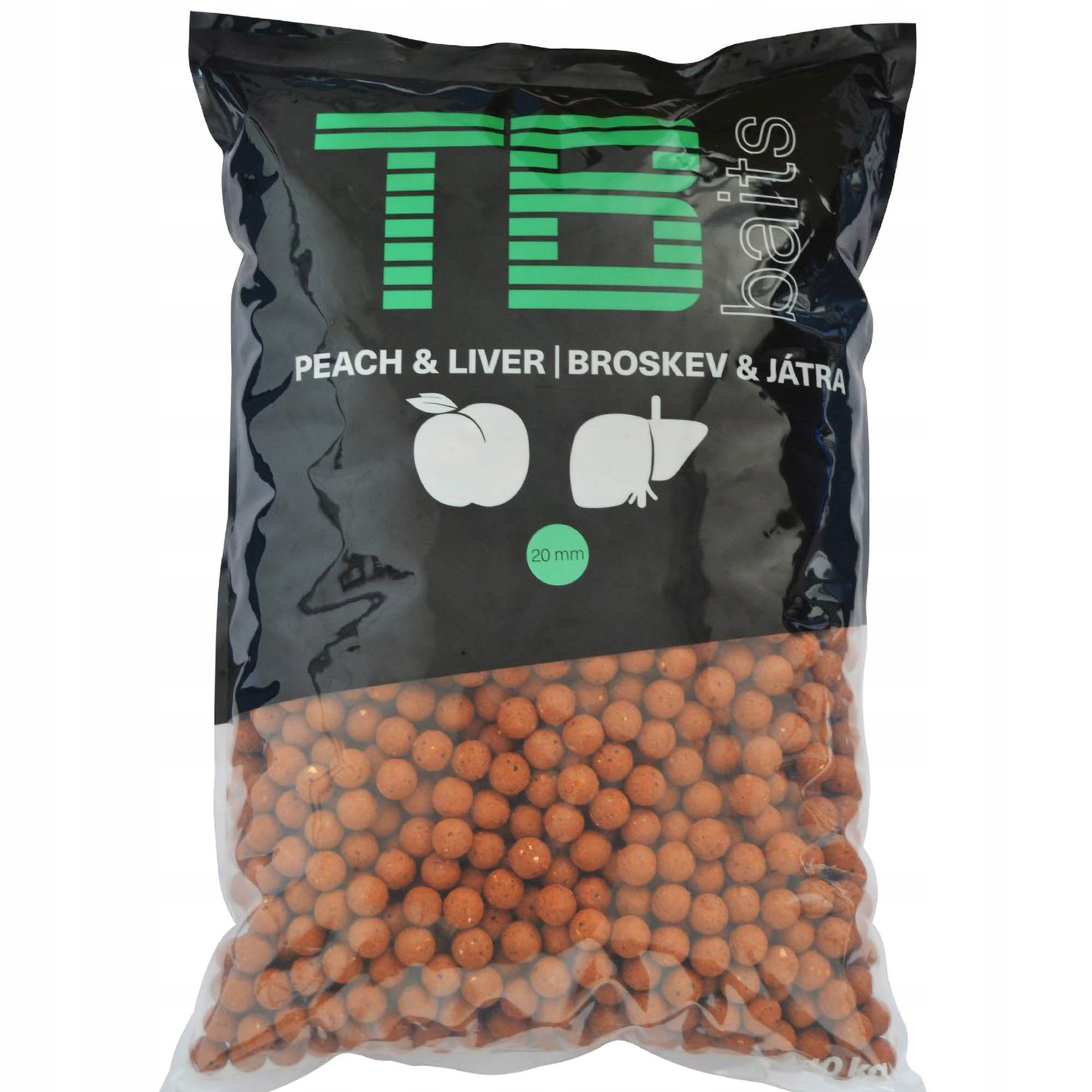 Kulki Tb Baits Blazek Peach Liver 10kg 20mm