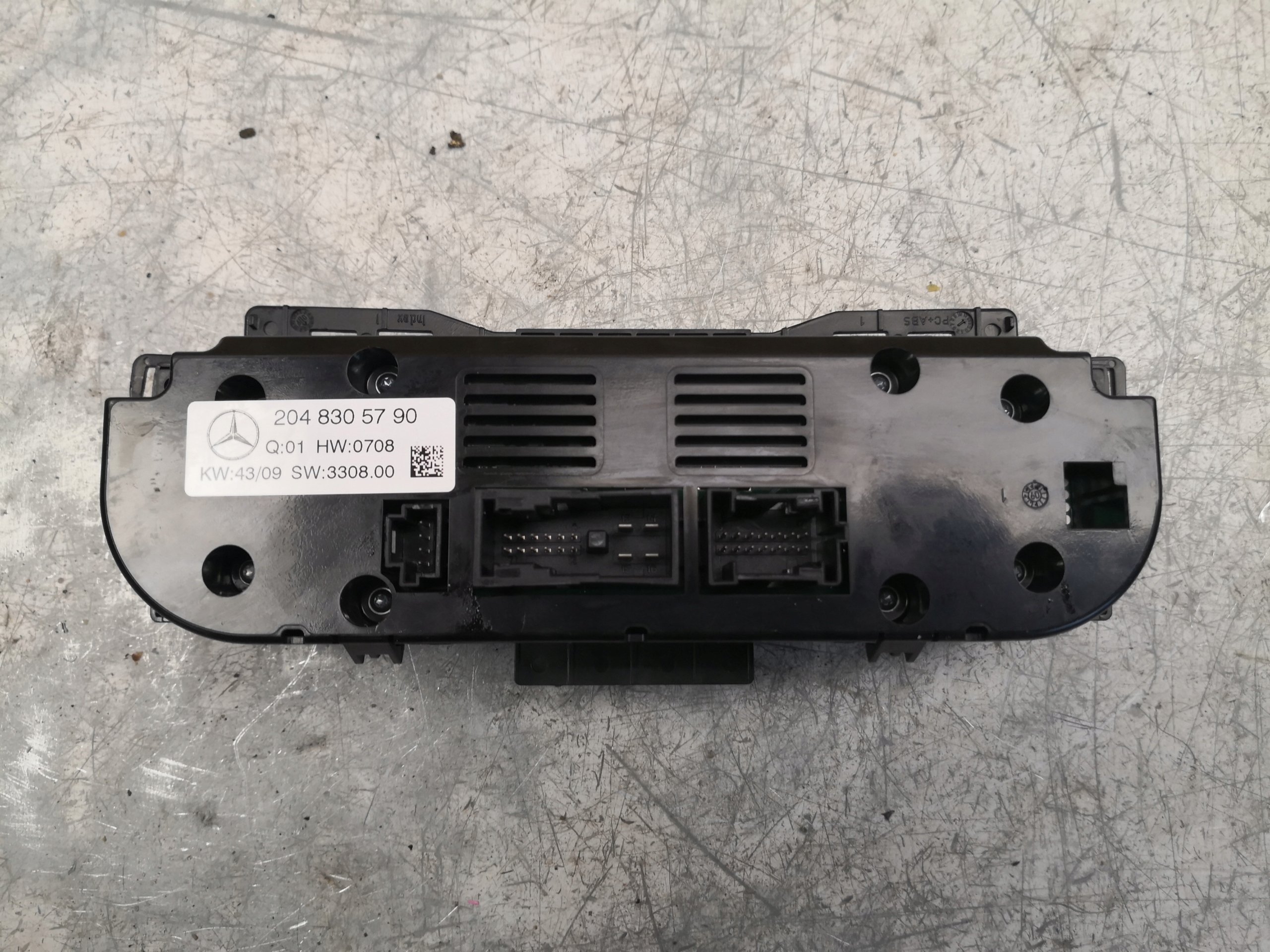 COMANDI CLIMA MERCEDES W204 2048305790