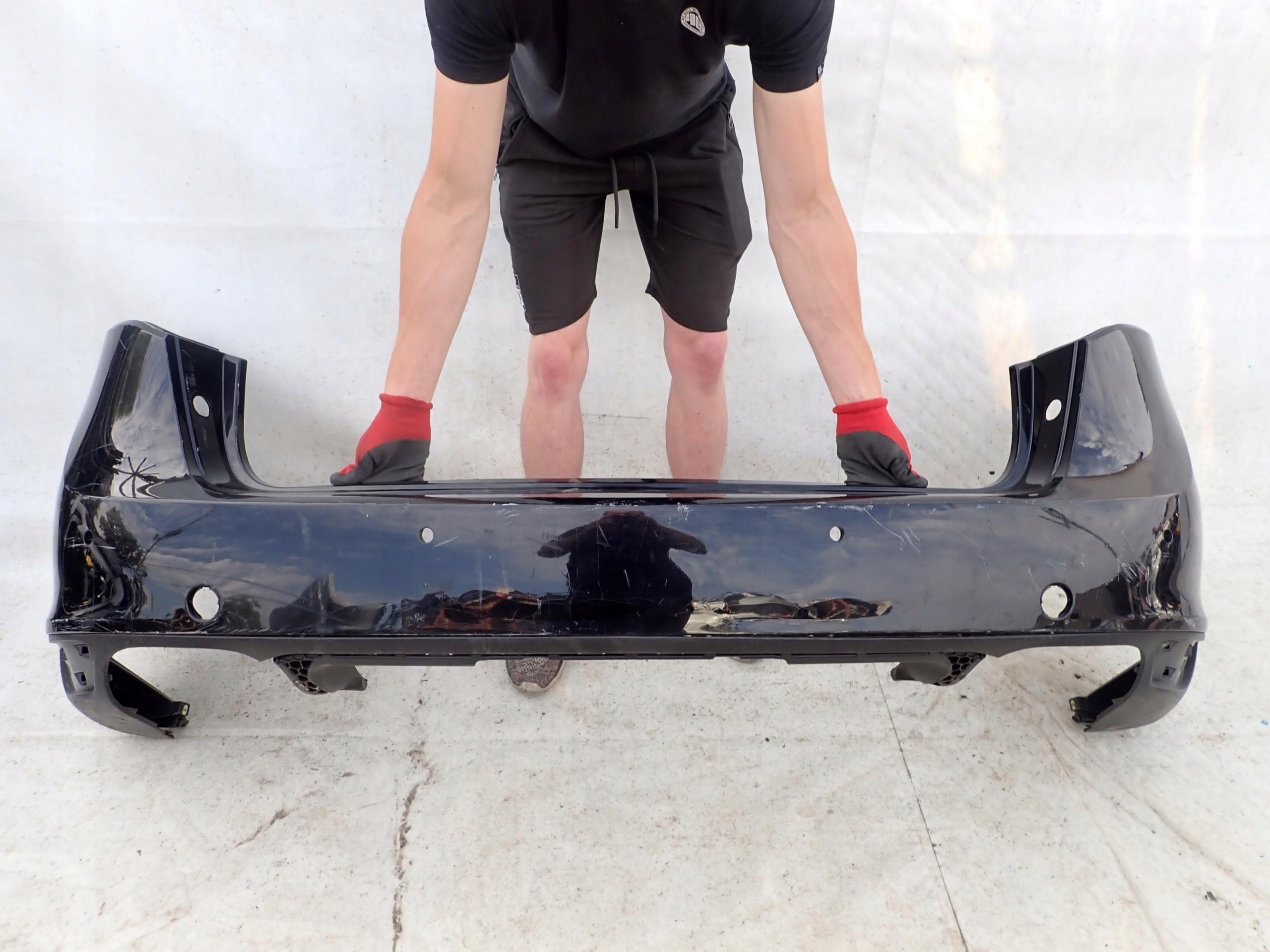 PORSCHE CAYENNE II 2 10-14 bumper rear part rear PDC