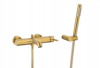 Kfa Nástenná Vaňová Batéria S Prémiovým Bodovým Striekaním, Zlatá