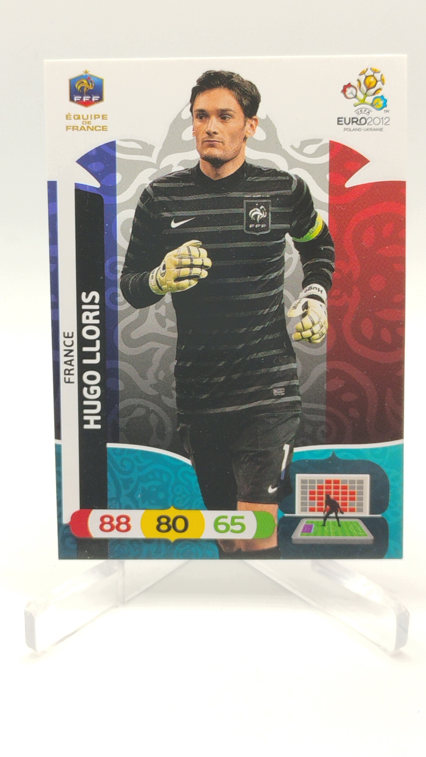Panini Euro 2012 Base Card 76 Hugo Lloris Francja