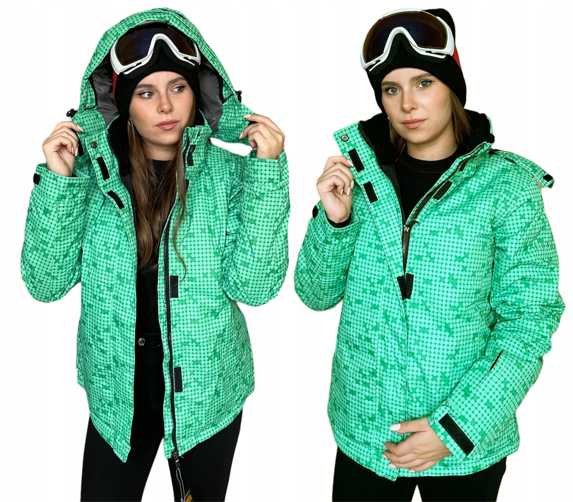 

Damska Kurtka Narciarska Zimowa Snowboard Xs
