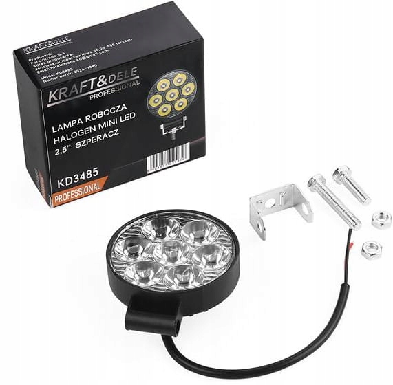 MINI 7 LED 2,5 COLLU DARBA LUKTURIS MEKLĒŠANAS LUKTURIS KD3485 Apaļš Detaļas ražotājs nav zināms