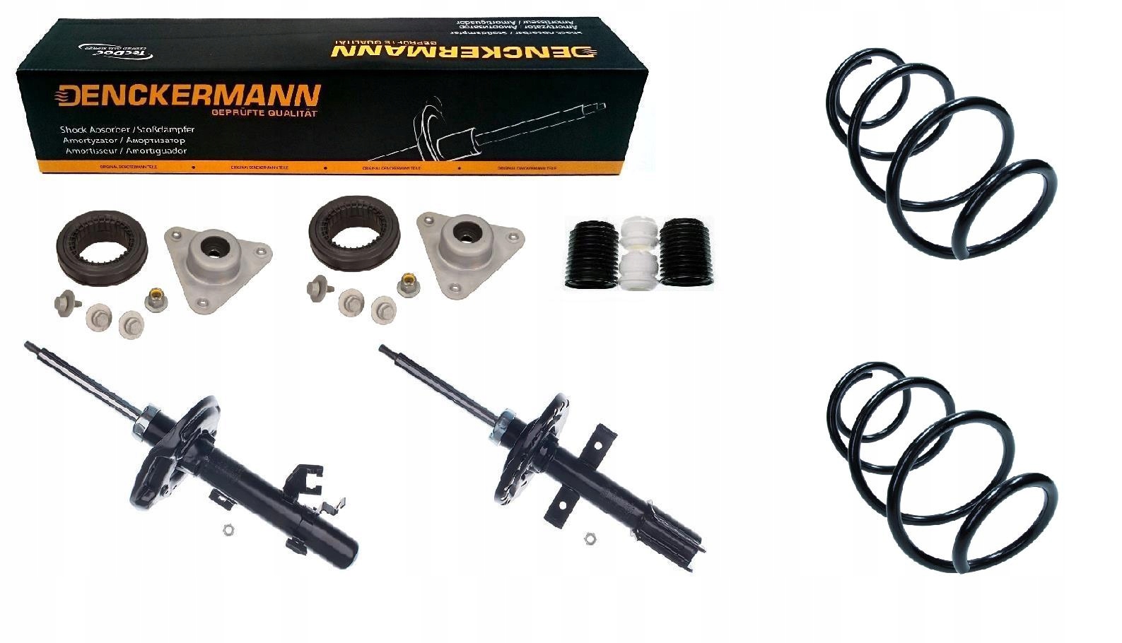 Tlumiče Pružiny Clio IV 1.5 DCI 12- Přední Kp