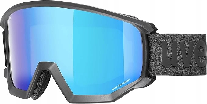 Lyžařské brýle Uvex Athletic CV Black Matt S2