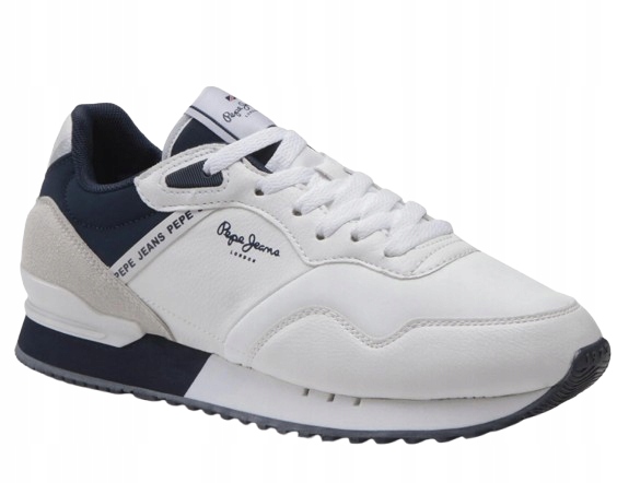 Pepe Jeans Pánské Bílé Sportovní Boty Se Šněrováním 43 Awh