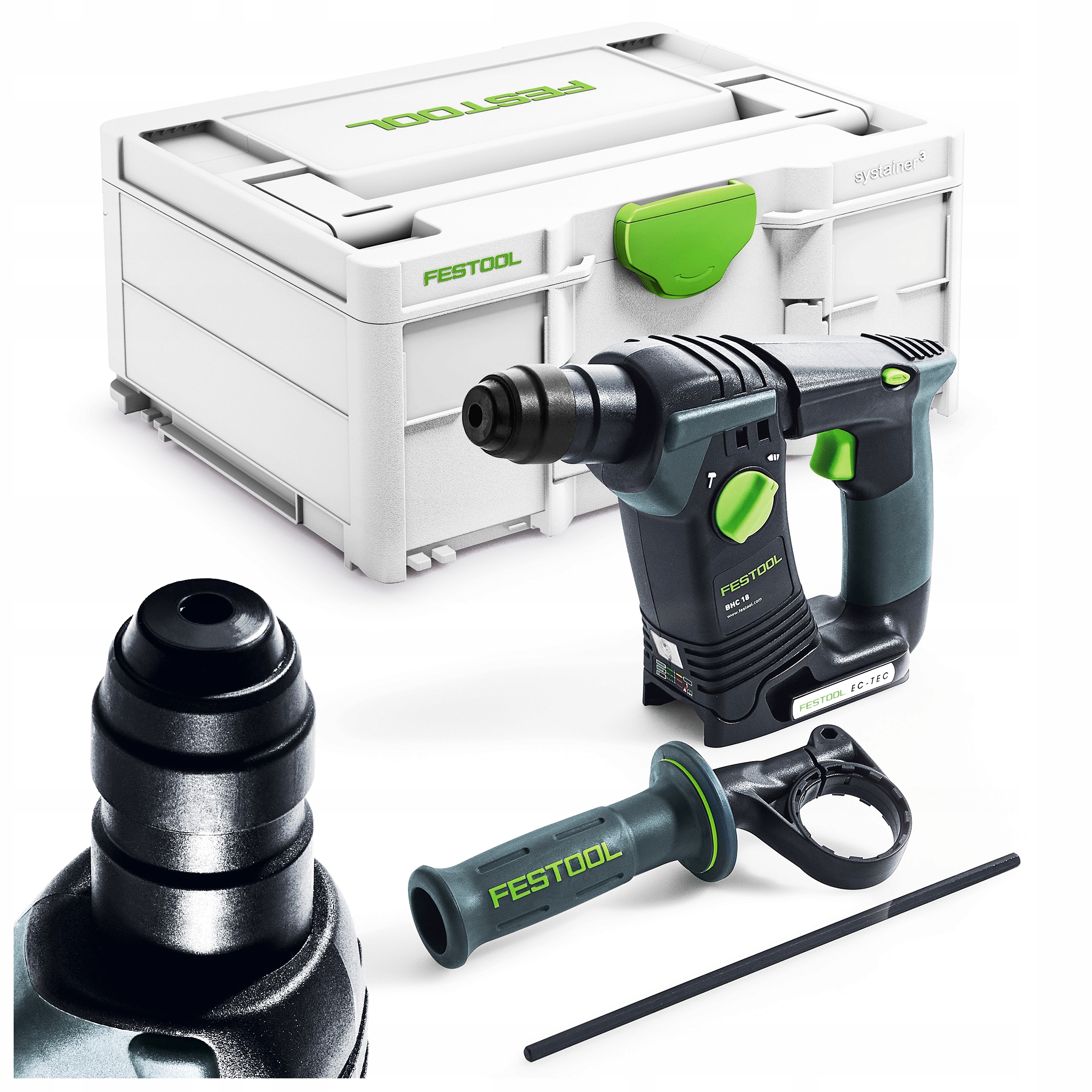 Festool Młotowiertarka Akumulatorowa Udarowa SDS-Plus Bhc 18-Basic 577600