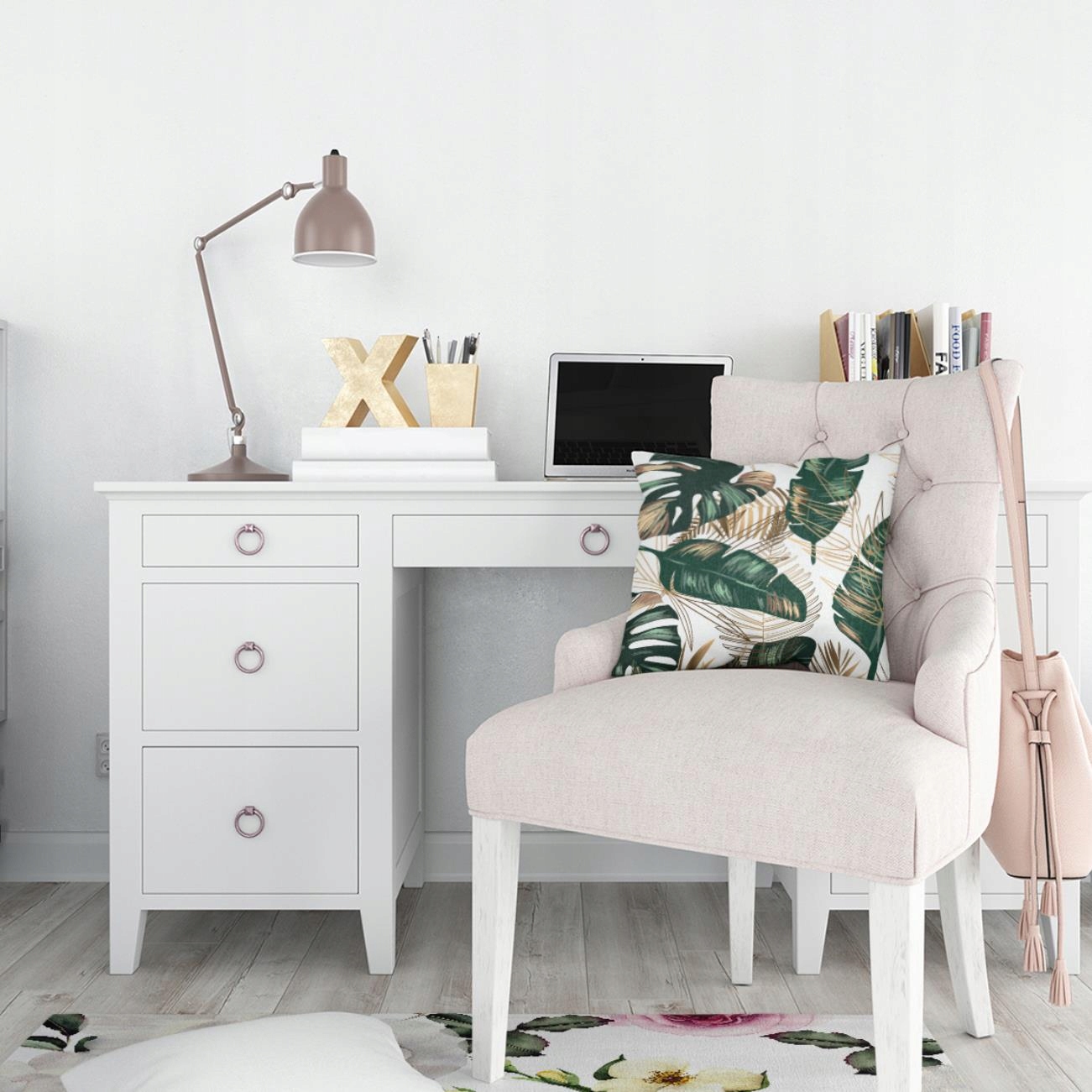 POSZEWKA NA PODUSZKĘ DEKORACYJNA 40x40 JASIEK Wzór dominujący Inny wzór