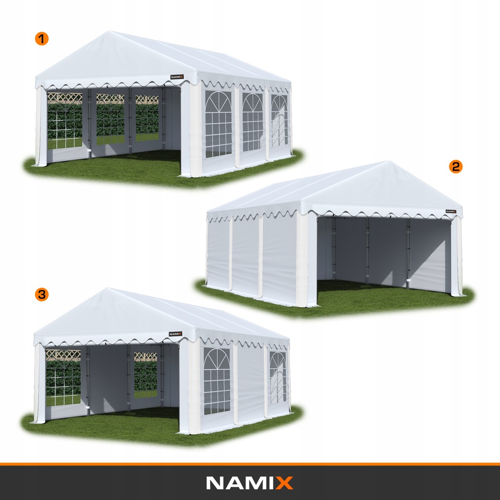 БАЗОВИЙ намет для садової вечірки 4x6 РІЗНІ КОЛЬОРИ Виробник: NAMIX
