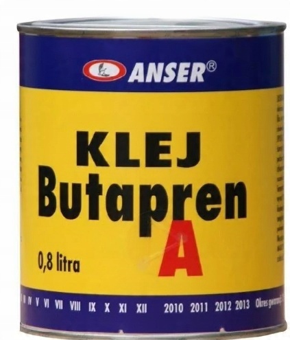 

Klej Butapren 0,8L skóra guma do butów filc korek