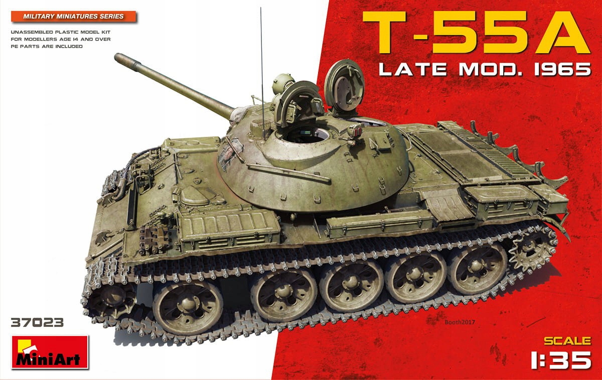 T-55a Late Mod. 1965 1:35 MiniArt 37023