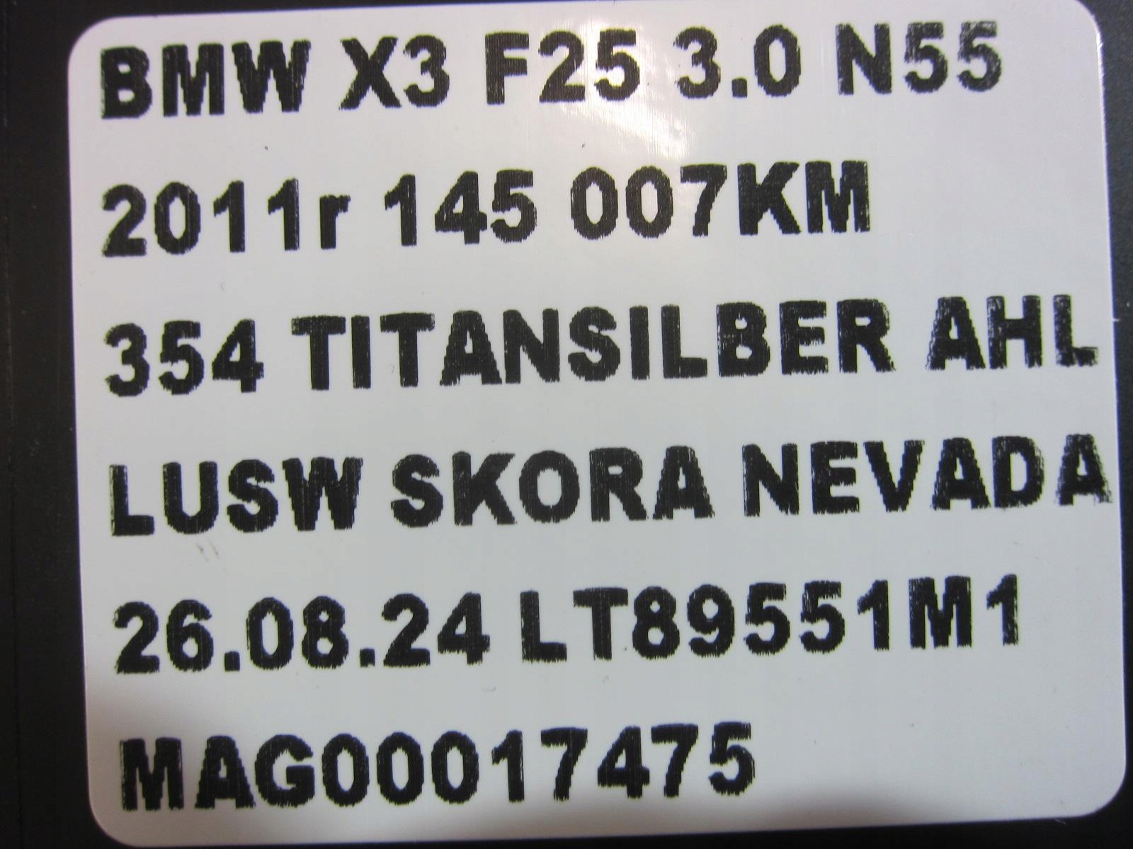 BMW X3 F25 modul Bedienteil JUNCTIONBOX 9247386 JBBFE 6992425 61359247386