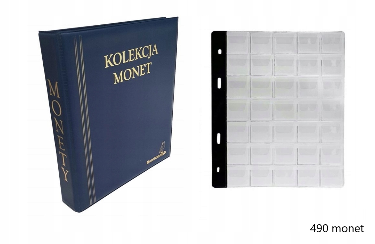 Album Klaser Na Mince Na 490 Mincí Numismatik Akce