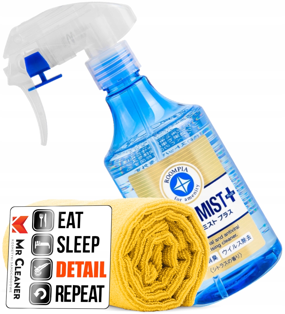 

Soft99 Wash Mist Płyn 2w1 Do wnętrza auta 300 ml