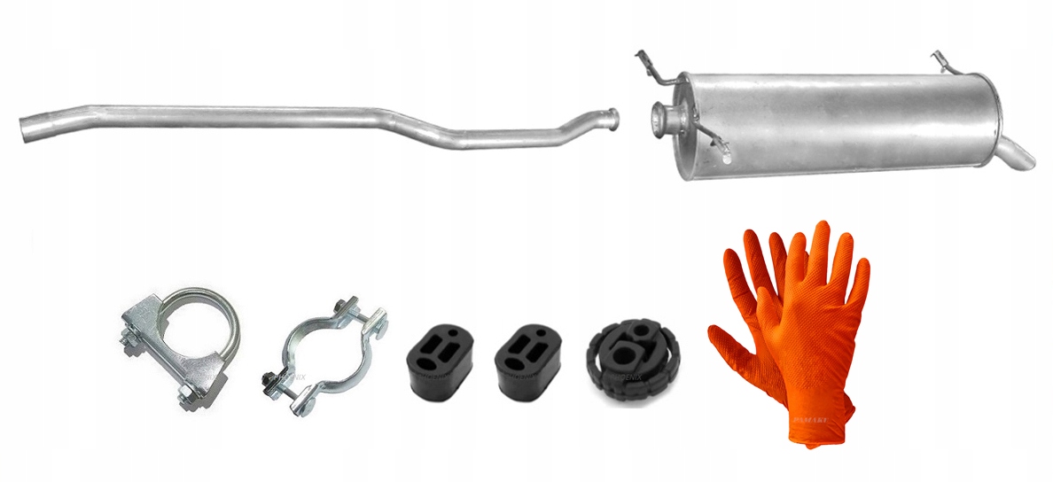 Citroen Xantia 1.8 (1995-2002) Hatchback Trubka Střední Tlumič Koncový