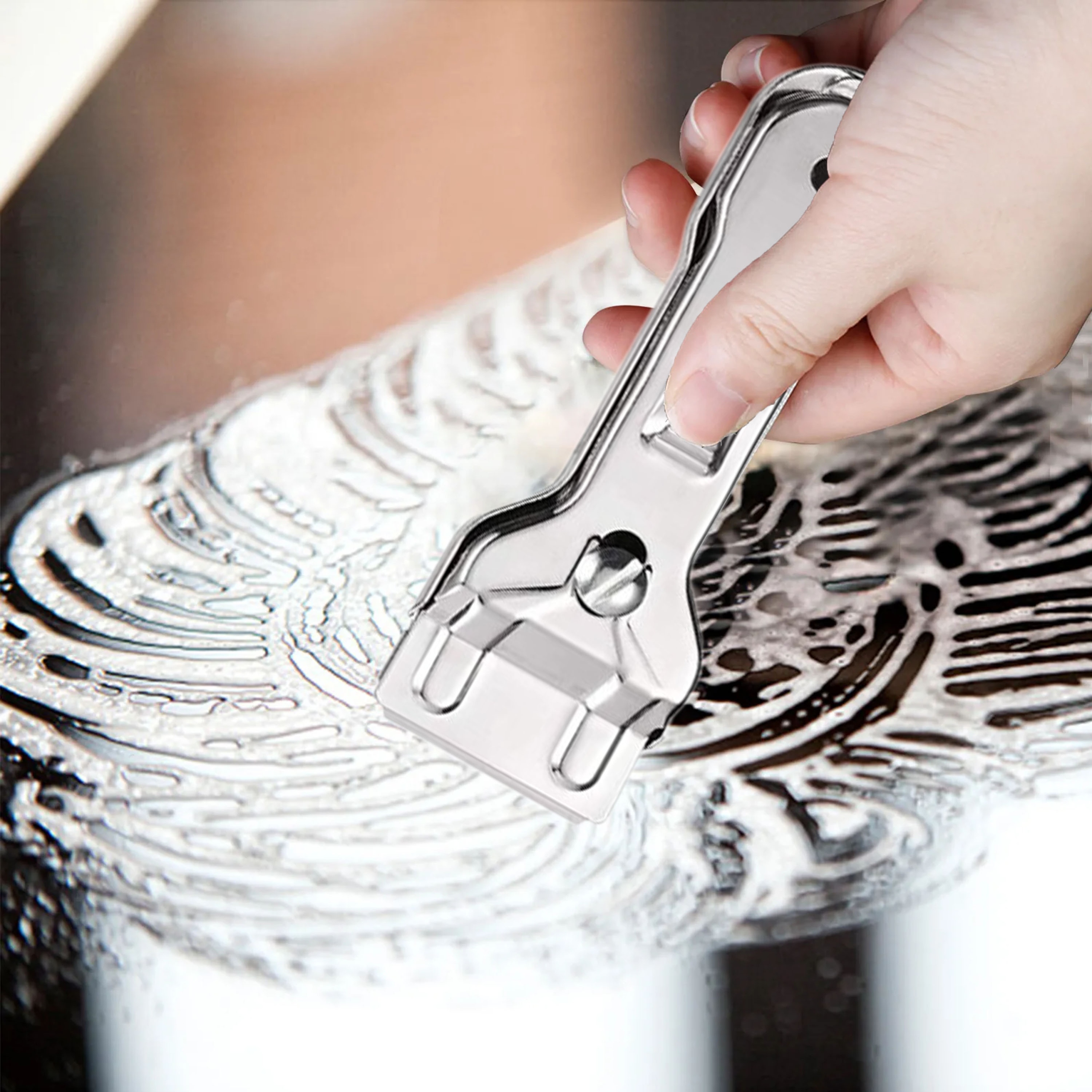 METALOWY SKROBAK SZYB PŁYT INDUKCYJNYCH 5X OSTRZY Rodzaj skrobak