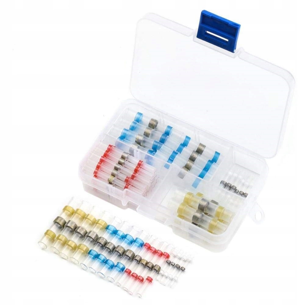 

Termokurczliwe Złącza Lutownicze Zestaw 50szt.