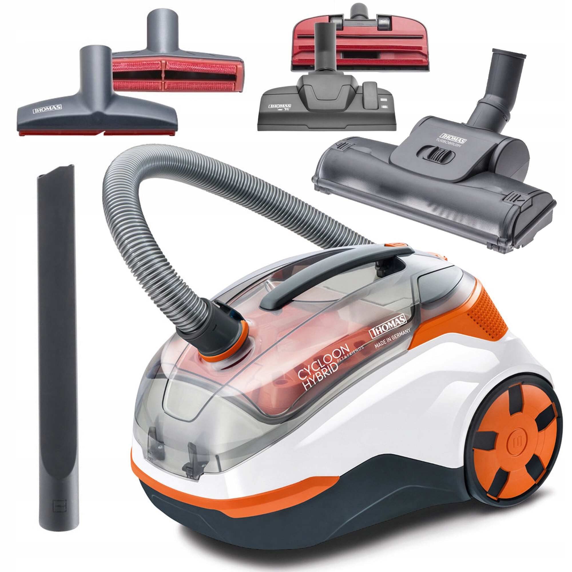 Odkurzacz wodny cyklonowy Thomas Cycloon Hybrid 1700W Sucho Mokro Tapicerka