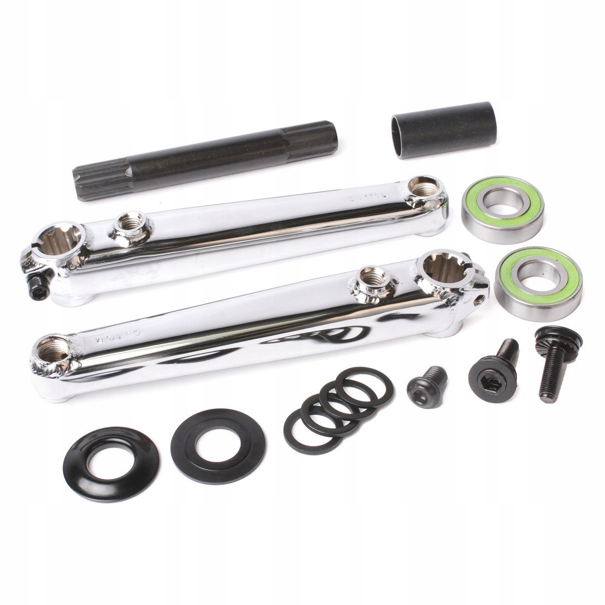 Korba Bmx Sunday Saker v2 chrom Rhd/lhd 170mm
