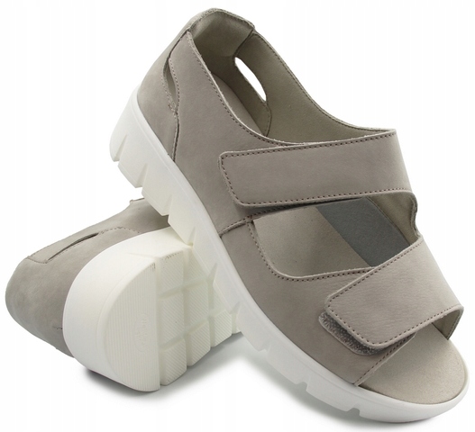 Dámské měkké široké sandály na léto Waldlaufer 870M80 42 2/3