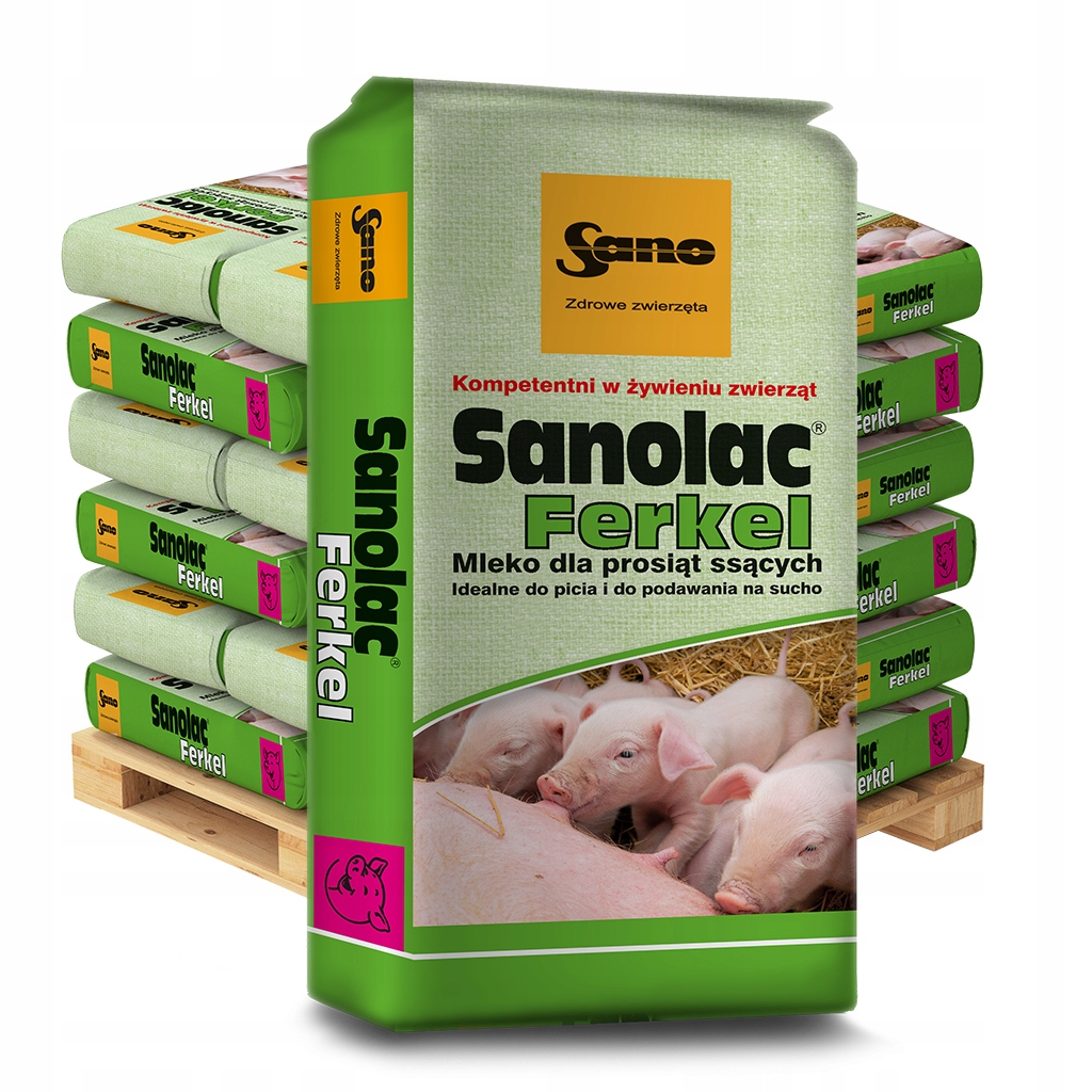 Sano Sanolac Ferkel mleko dla prosiąt do picia i w formie suchej, 25kg