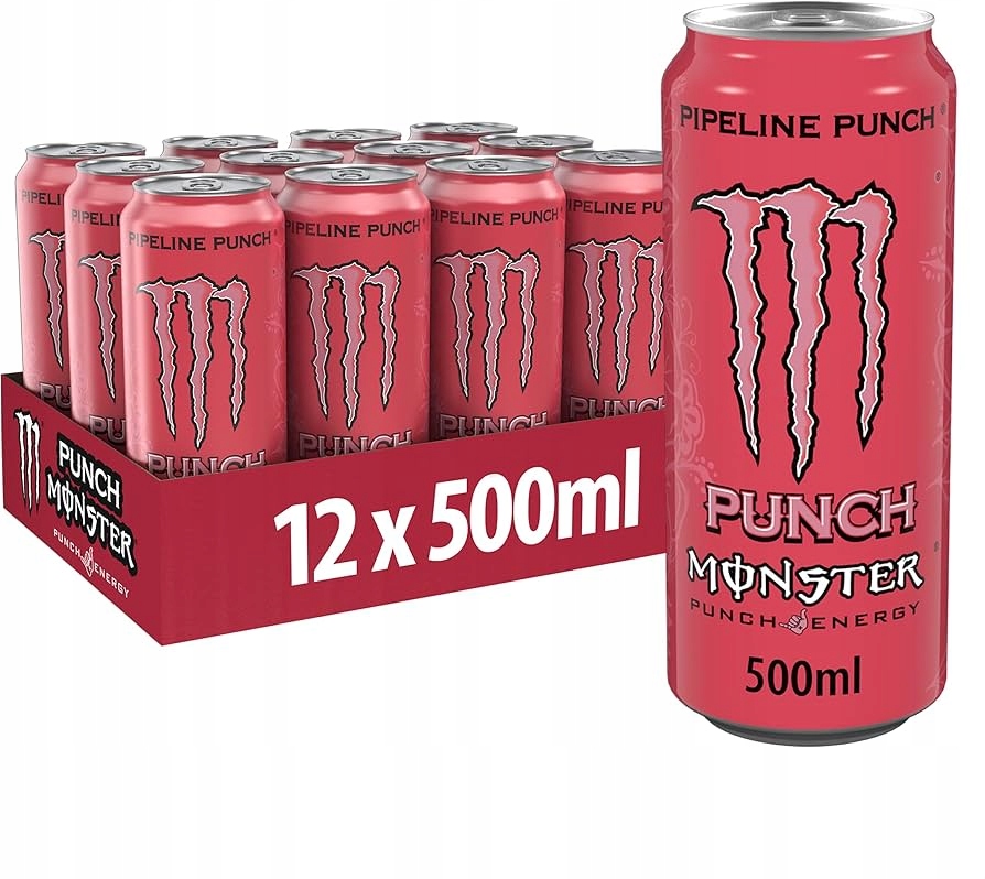 Energetický nápoj Monster Energy Pipeline Punch 12 x 500 ml