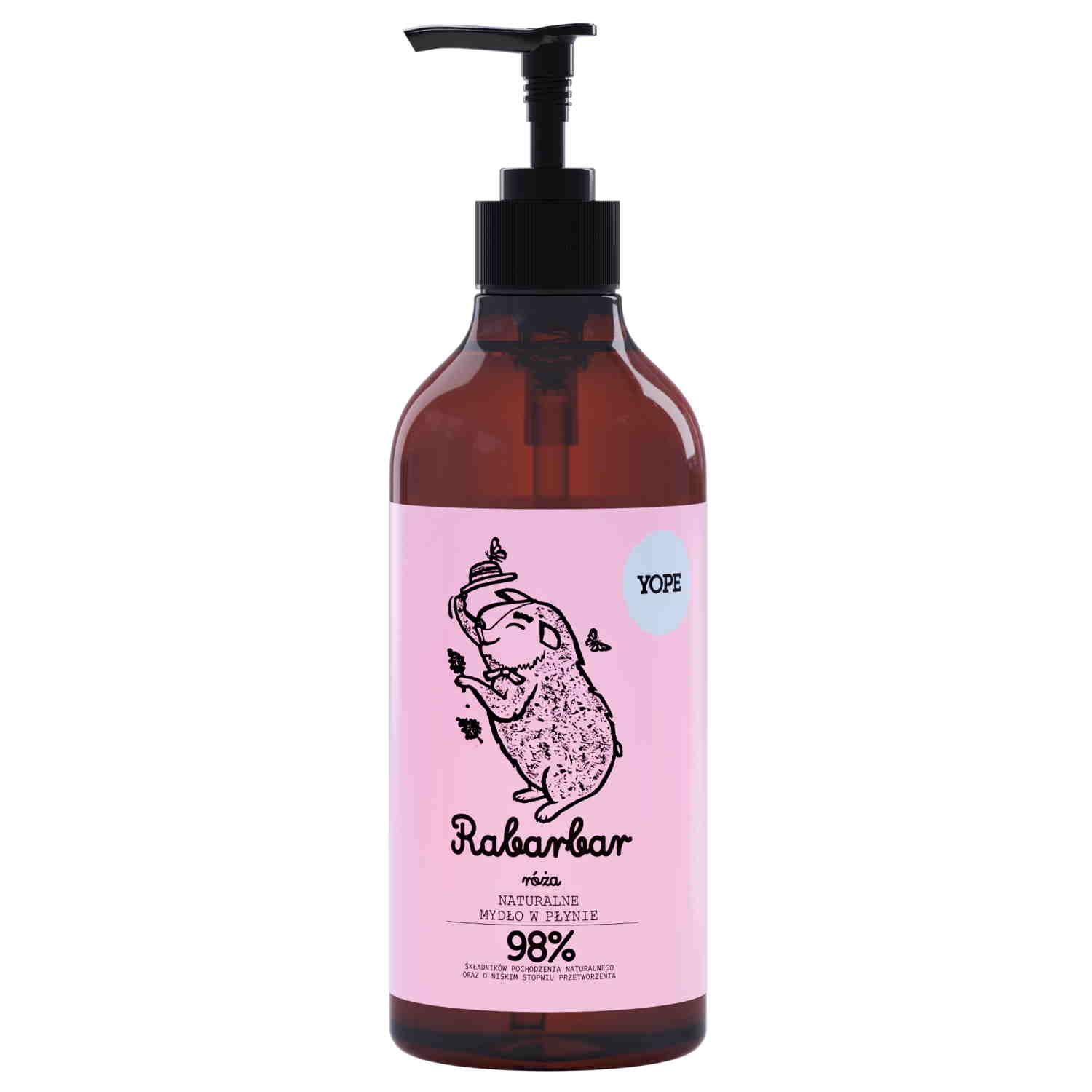 

Yope Rabarbar Mydło w Płynie Naturalne 500 ml