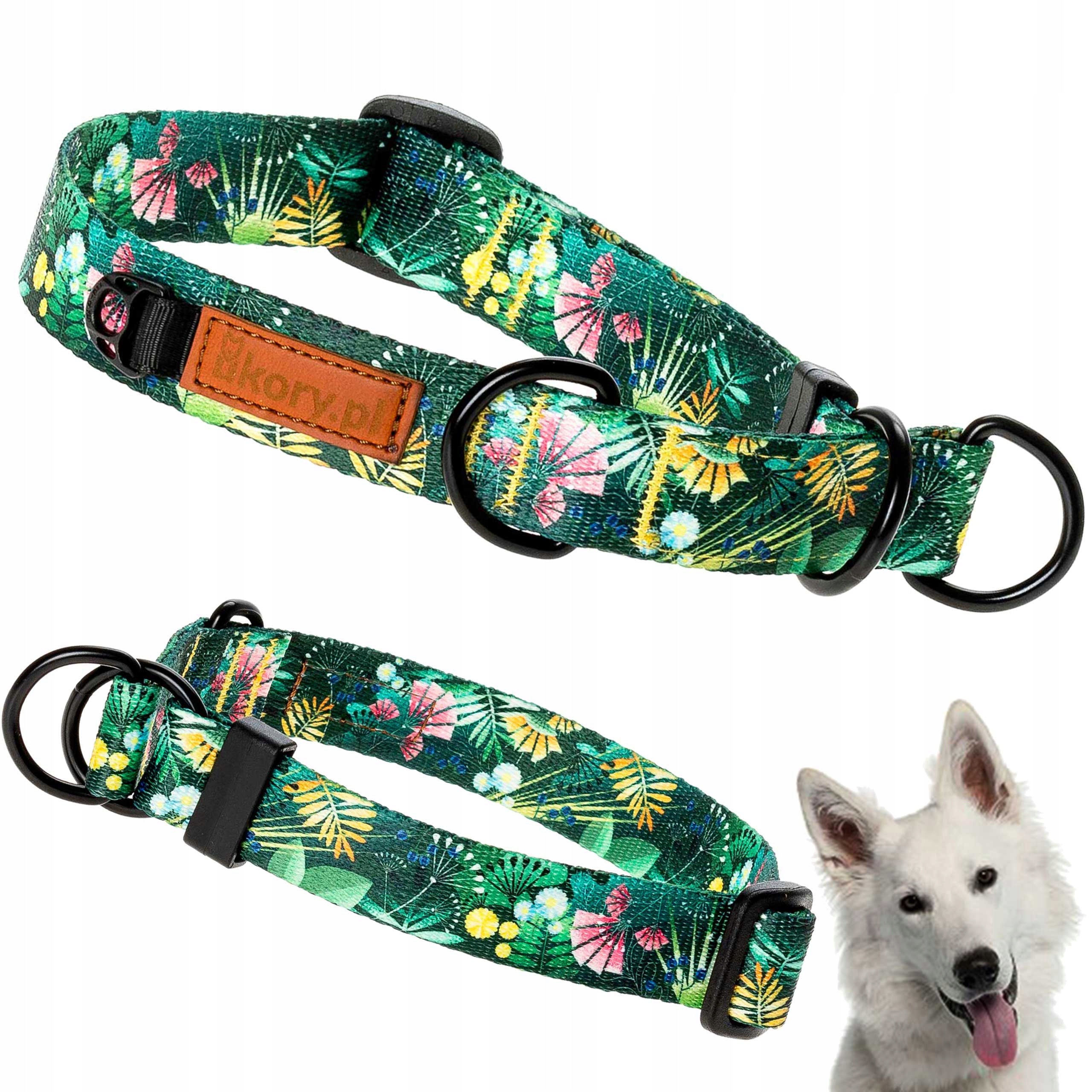 

Obroża Półzaciskowa dla psa szer.20mm S/m ukory